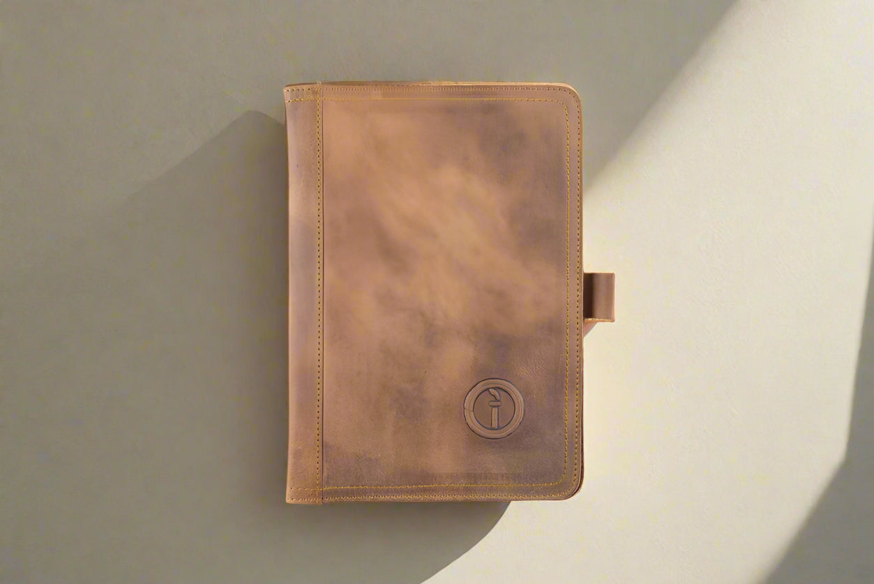 Indepal Leather Journal - Notebook cover A5