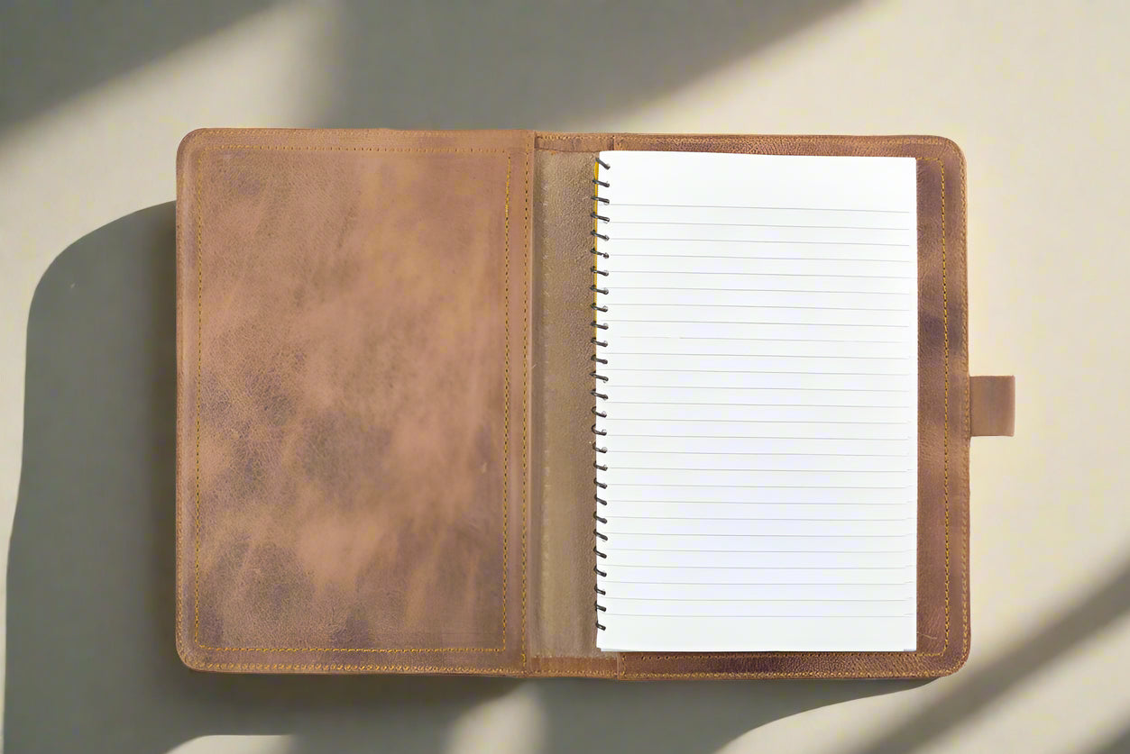 Indepal Leather Journal - Notebook cover A5