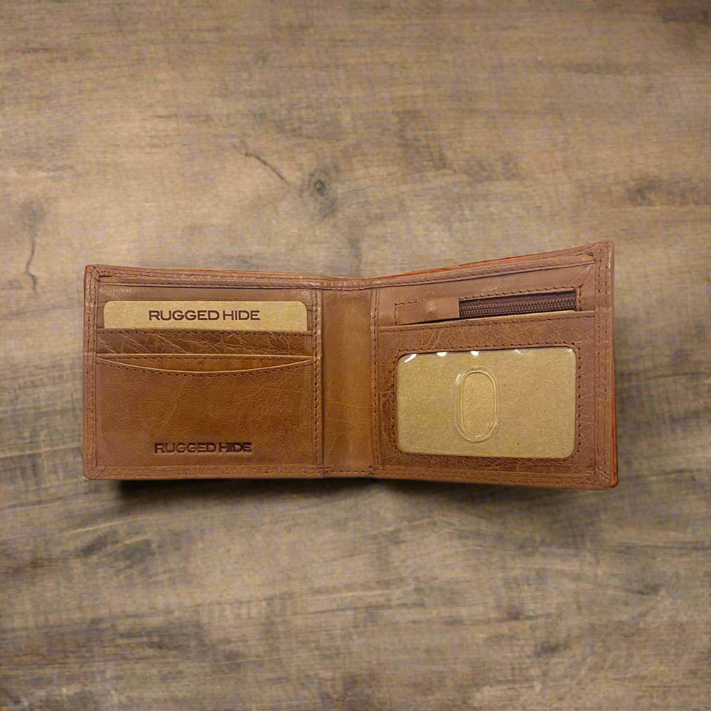 Rugged hide - Clive wallet