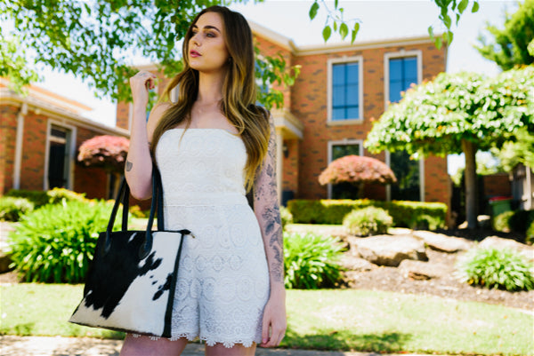 Cowhide Tote Bag – England
