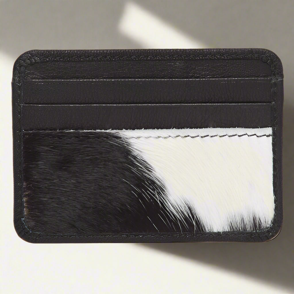 Cowhide Card Holder with ID Pocket – CA01