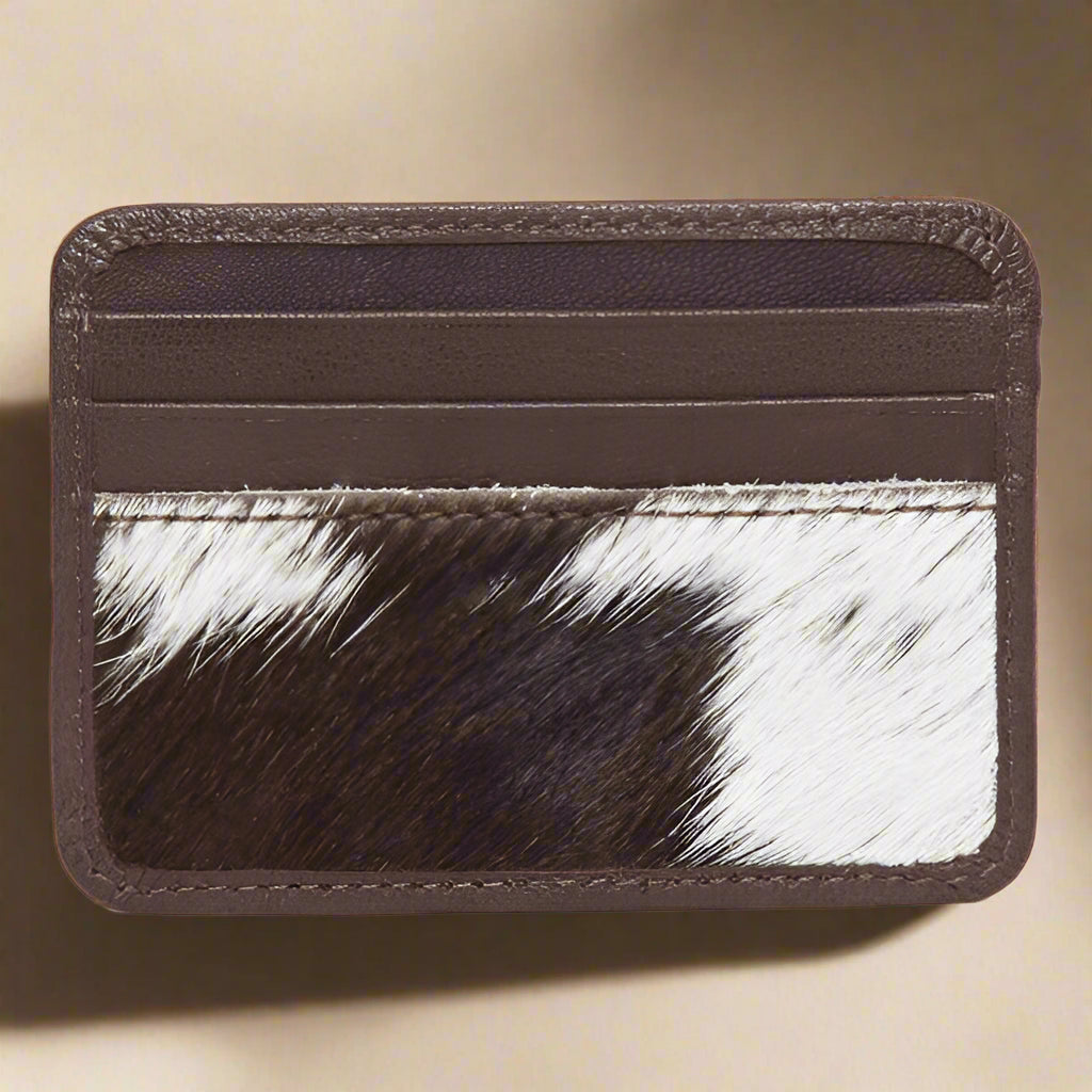 Cowhide Card Holder with ID Pocket – CA01