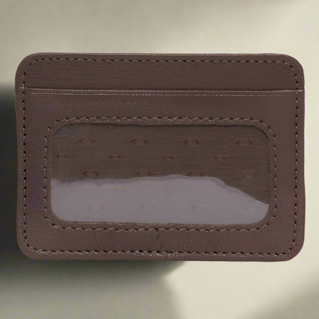 Cowhide Card Holder with ID Pocket – CA01