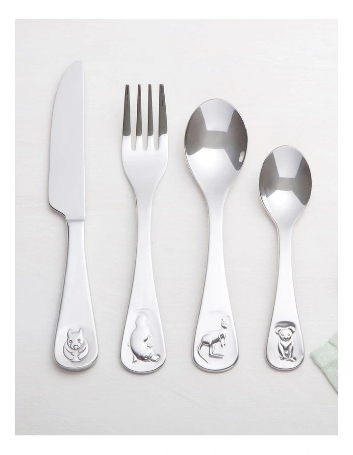 Children's Koala & Friends 4pc Cutlery Set