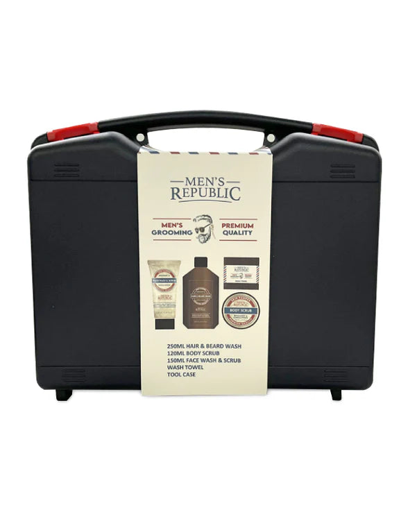 Men's Republic 5pc Grooming Kit Including Tool Case