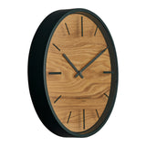 Willow Charcoal grey wall clock 50cm