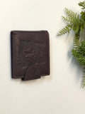 MENS LEATHER WALLET - WOLF