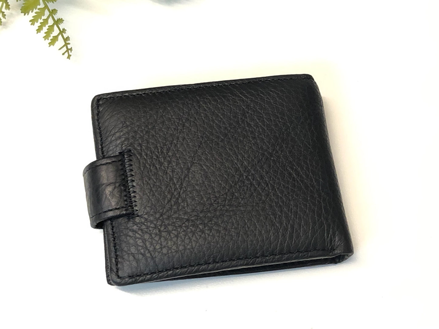 MENS LEATHER WALLET - LONGHORN