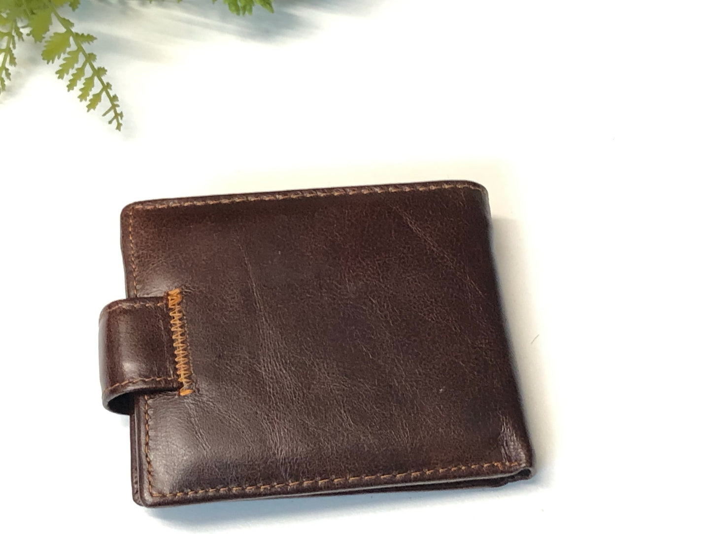 MENS LEATHER WALLET - LONGHORN