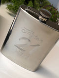 Hip flask - silver