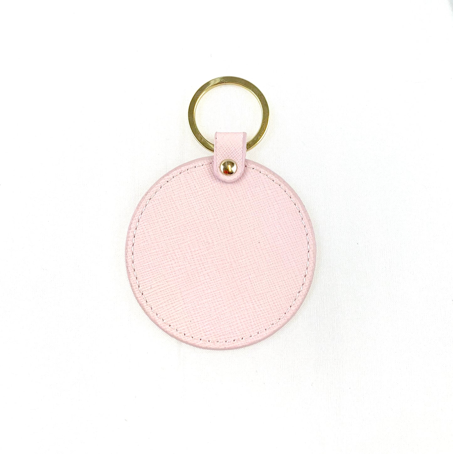 SAFFIANO KEY RING