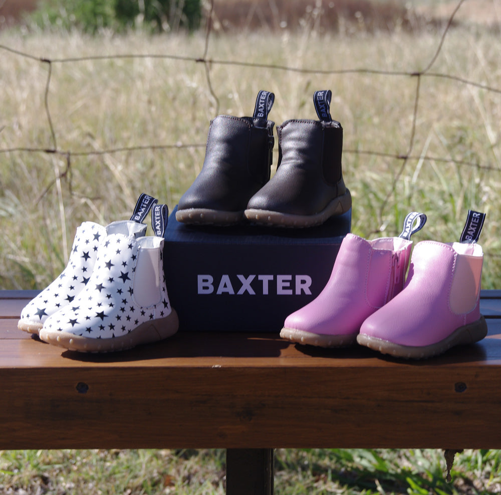 Baby Baxter gusset boots