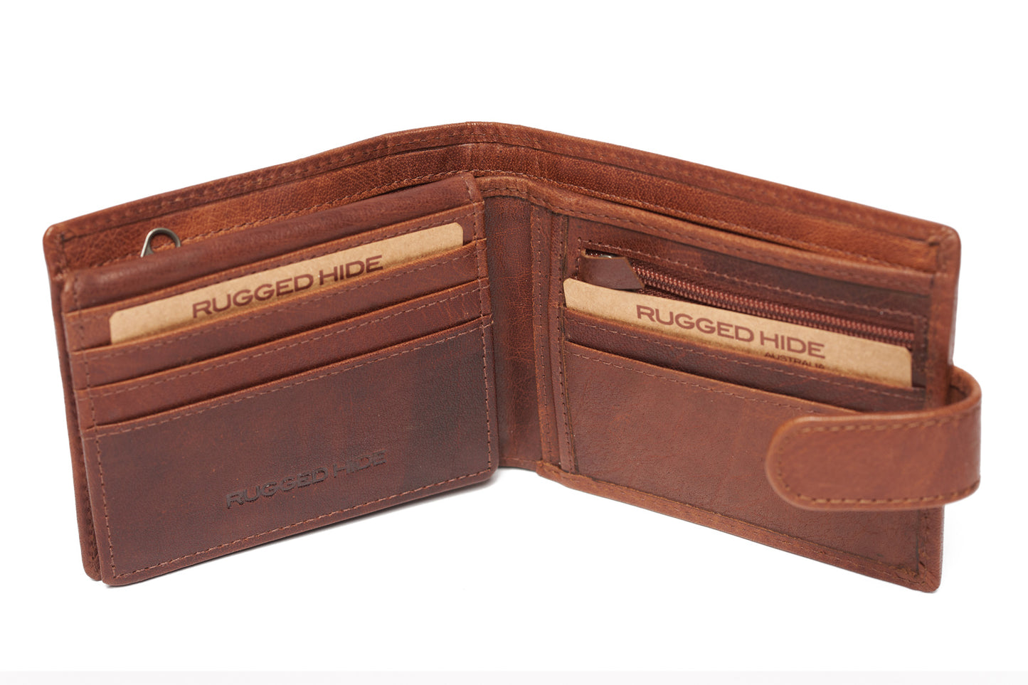 Rob - Men's Wallet - Rugged Hide