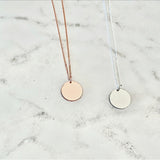 15mm Pendant with necklace