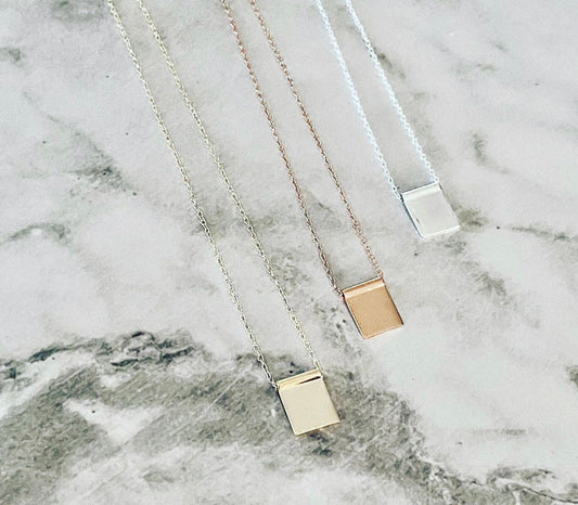 Square pendants