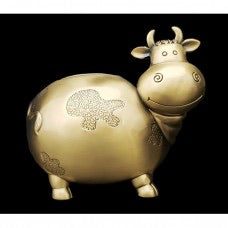 Gold Cow Money Box