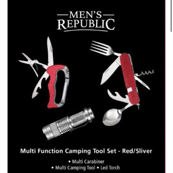 Men's Republic Camping Multifunction Tool Set and Torch - Cobbler Rd