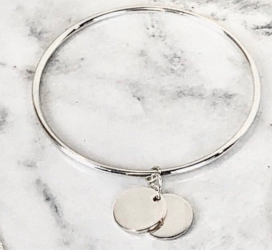 Double Disc Bangle