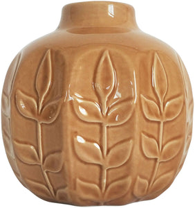 Petal Vase Peach 11cm
