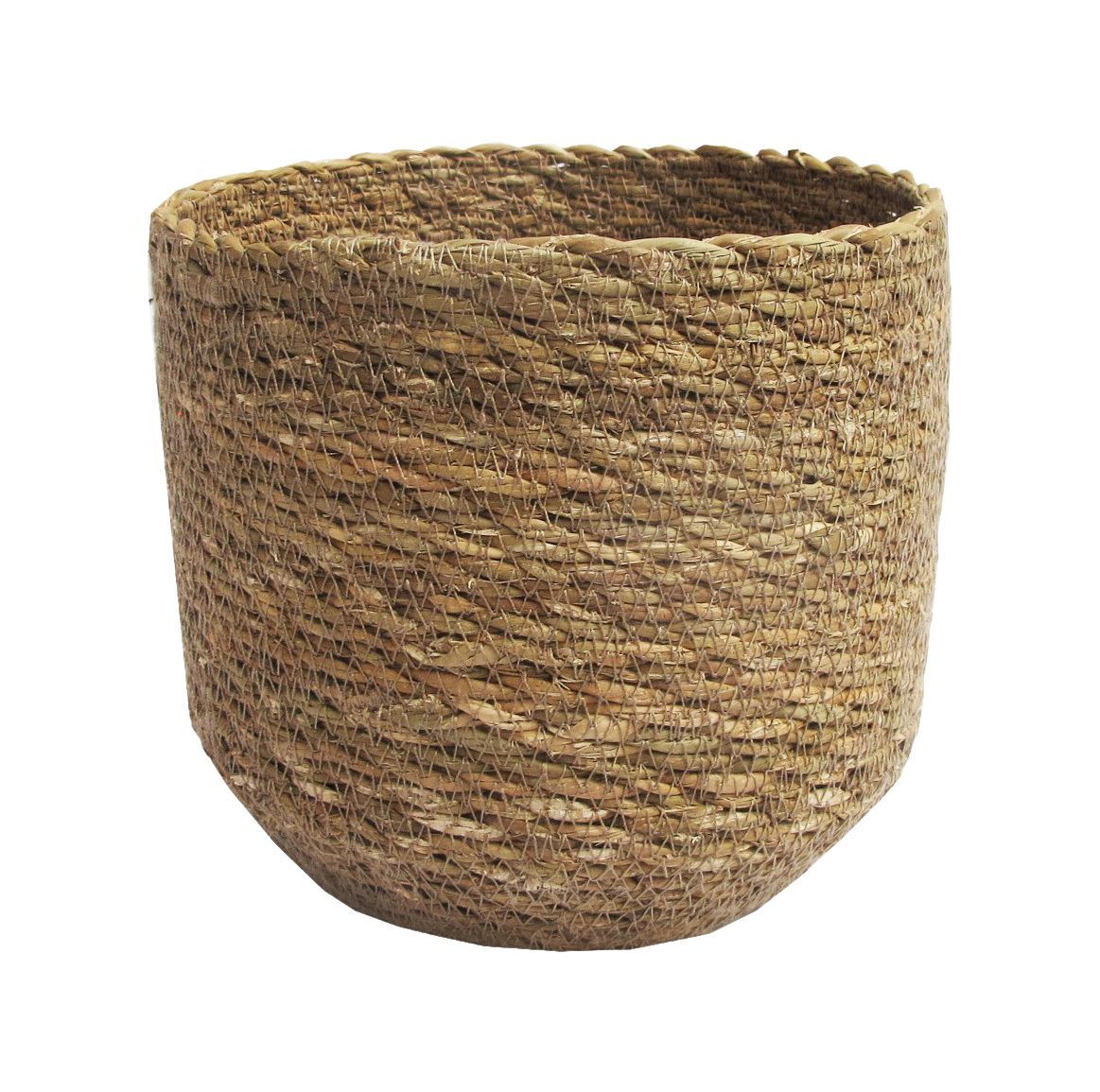 Stitch Planter Natural Sm 16cm