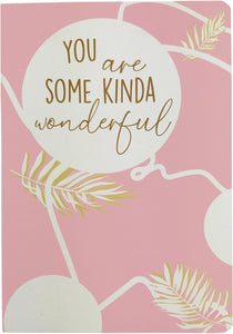 You Are Wonderful Journal Pink